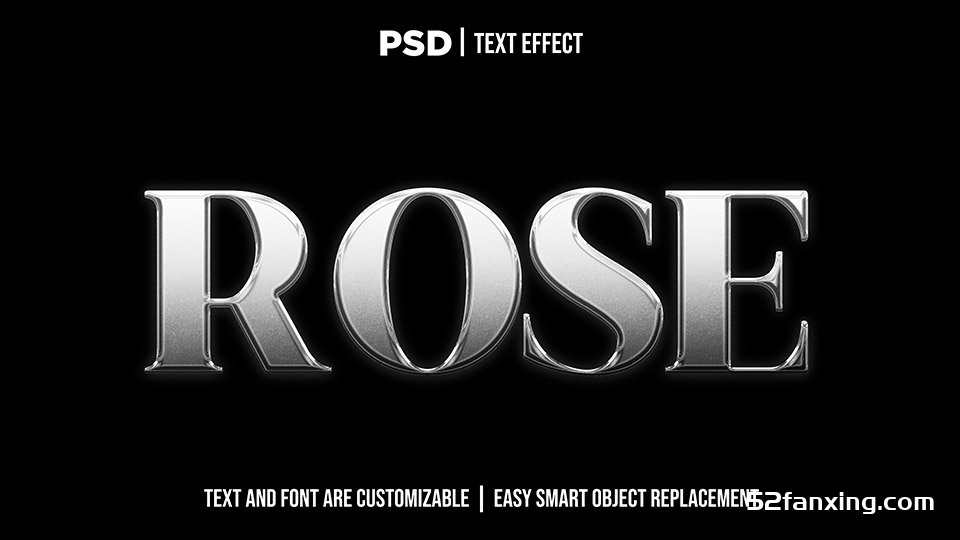 3D文字效果PSD格式PS样式集 vol 115 Psd text effect set vol 115