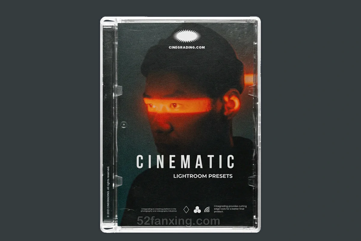 【PS/LR预设】梦幻温暖怀旧经典电影感复古胶片色彩调色Lightroom预设 CINEGRADING +Cine Cinematic Presets