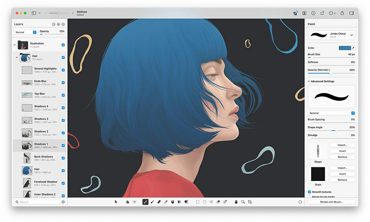 强大的照片编辑图形创意设计软件 Pixelmator Pro for mac v3.4 中文版