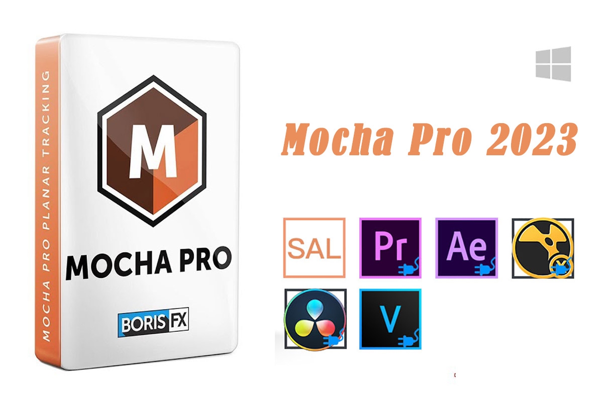 AE/PR/OFX/达芬奇插件-摄像机反求跟踪摩卡软件Mocha Pro 2023 v10.0.2 Win