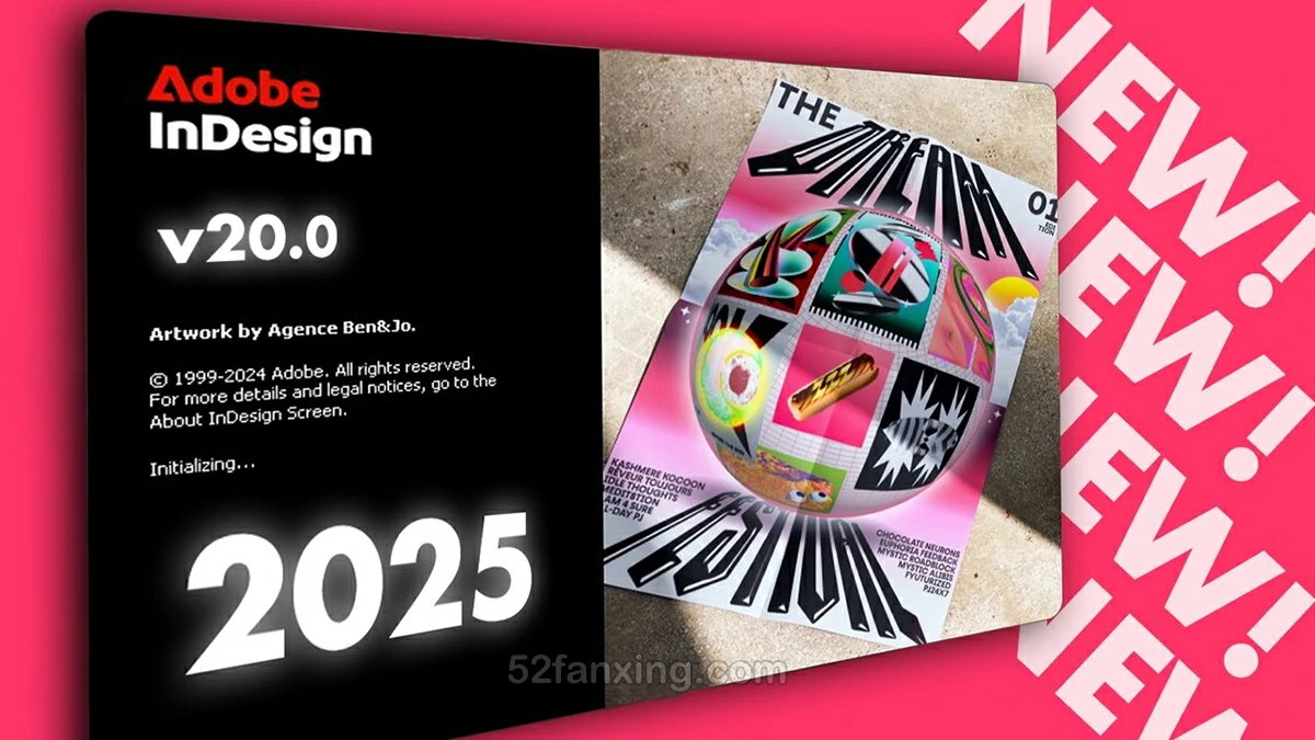 【ID】Adobe InDesign 2025 for Mac(Id2025) 20.0.0 最新中文激活版