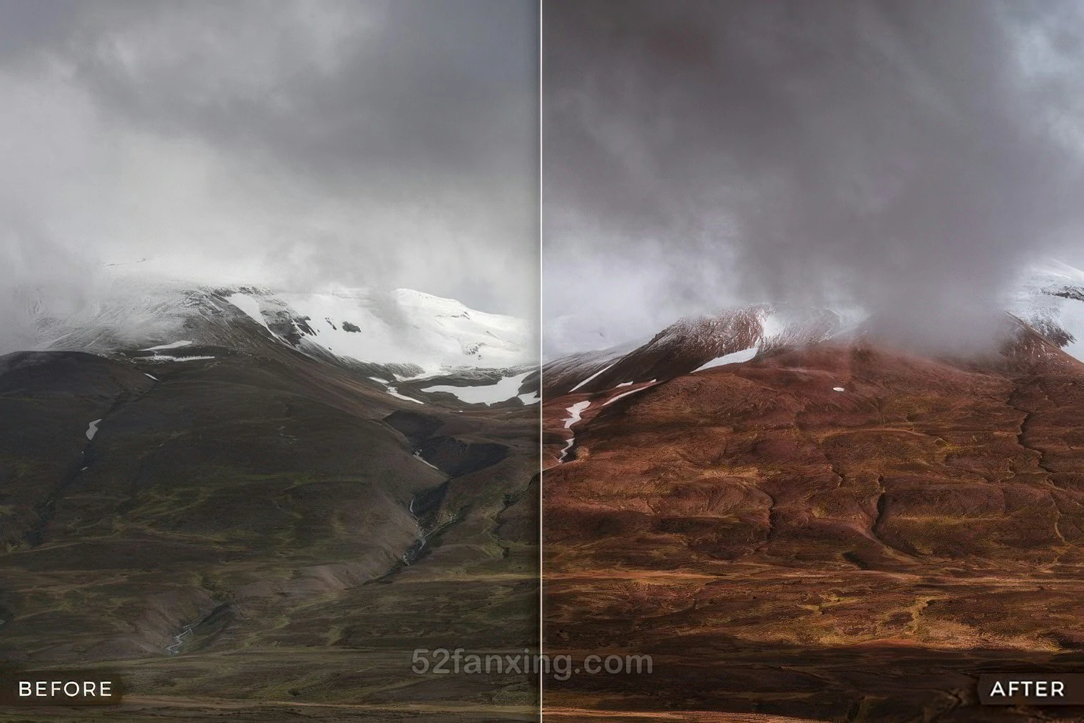 5款旅行摄影后期调色Capture one样式风格Northlandscapes – Moody Landscapes