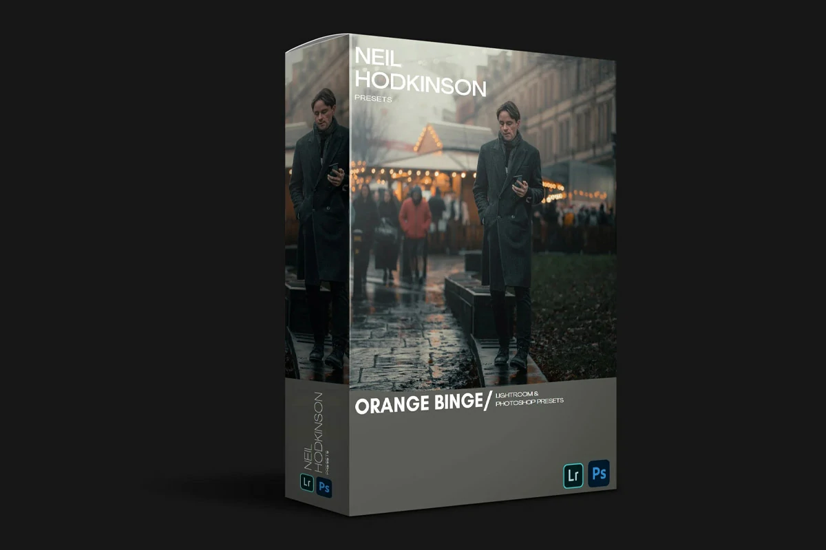 【预设】经典橙色调电影色调Lightroom预设 Neil Hodkinson – Orange Binge Presets