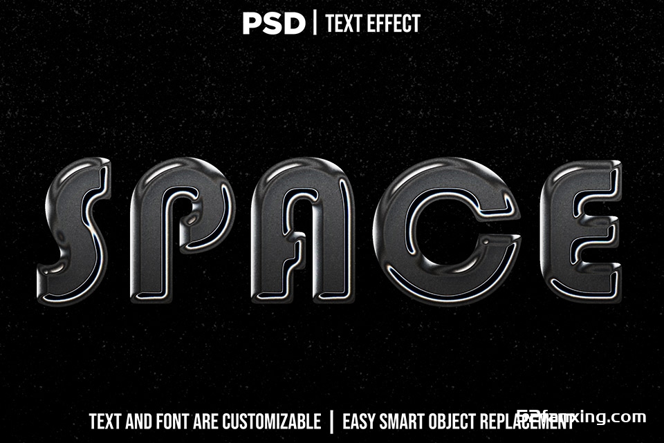 3D文字效果PSD格式PS样式集 vol 115 Psd text effect set vol 115