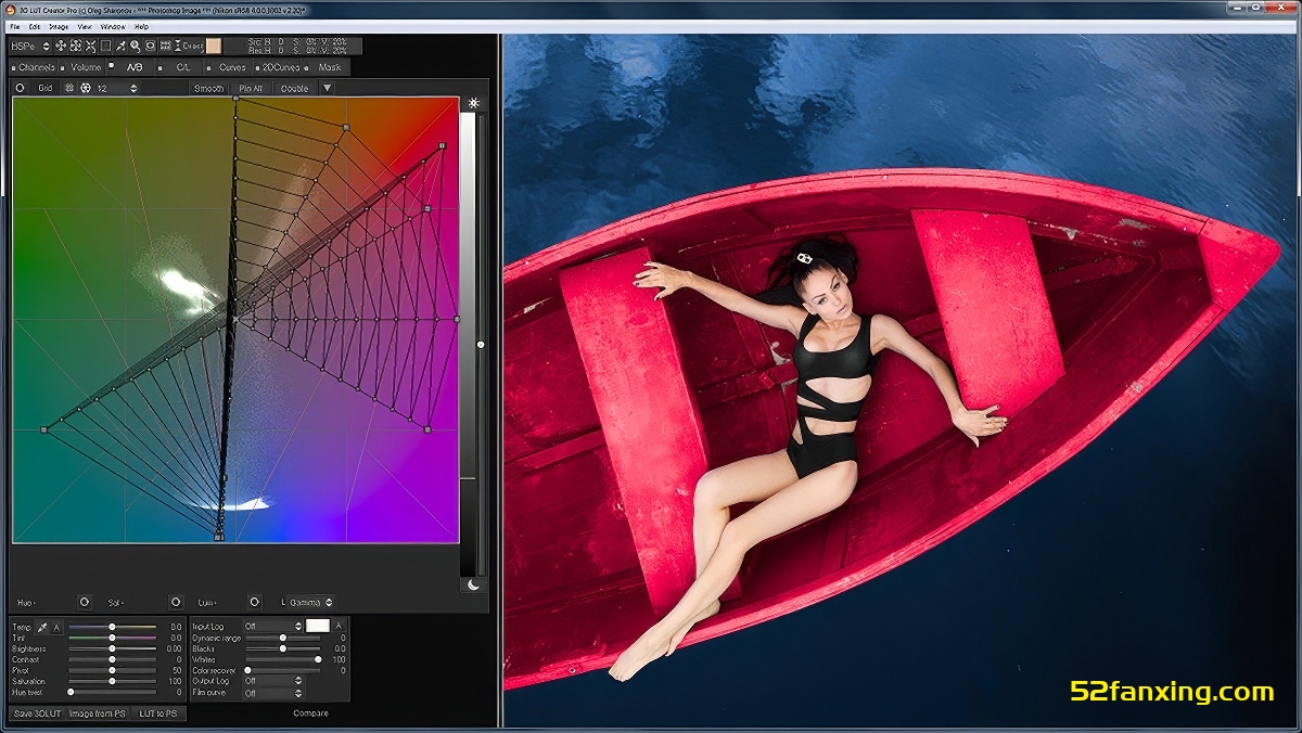 3D LUT Creator 1.5.4专业完整版|调色神器3D LUT Creator中文版(WINX64)+中文使用教程