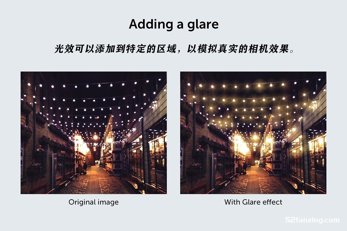 神仙级光效插件BBTools Glow Glare 辉光眩光特效 PS扩展面板