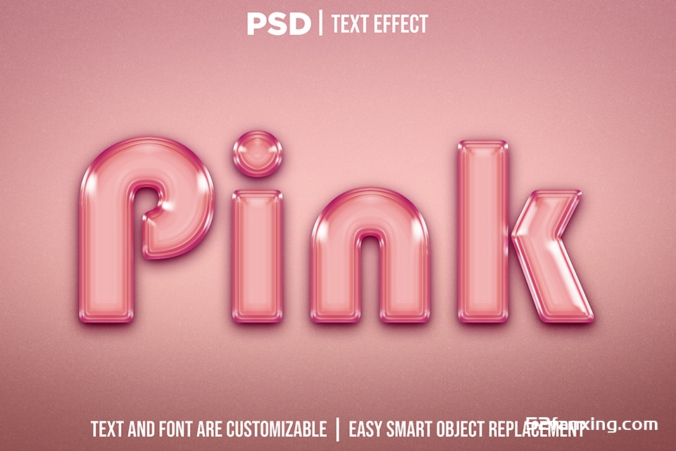 3D文字效果PSD格式PS样式集 vol 115 Psd text effect set vol 115