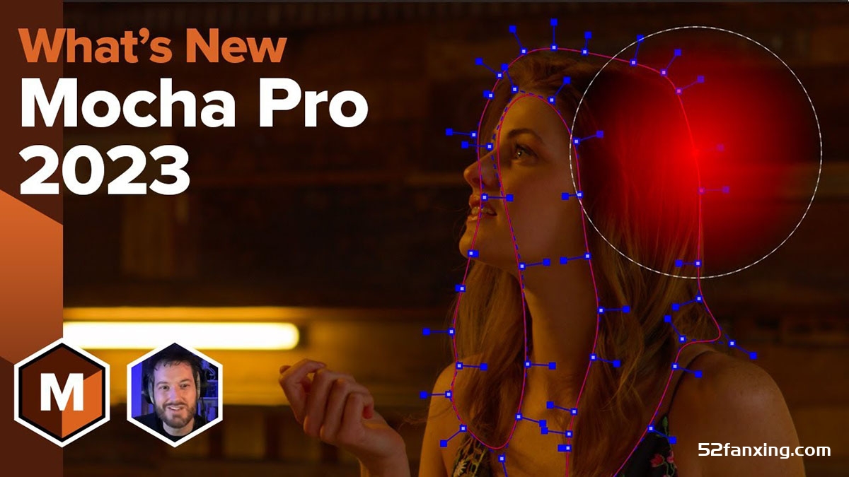 AE/PR/OFX/达芬奇插件-摄像机反求跟踪摩卡软件Mocha Pro 2023 v10.0.2 Win