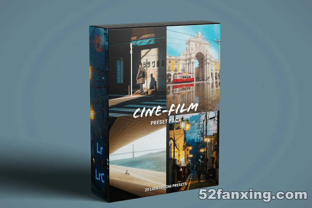 【LR预设】澳大利亚摄影师TKNORTH电影胶片预设Lightroom Presets Cinematik Pack