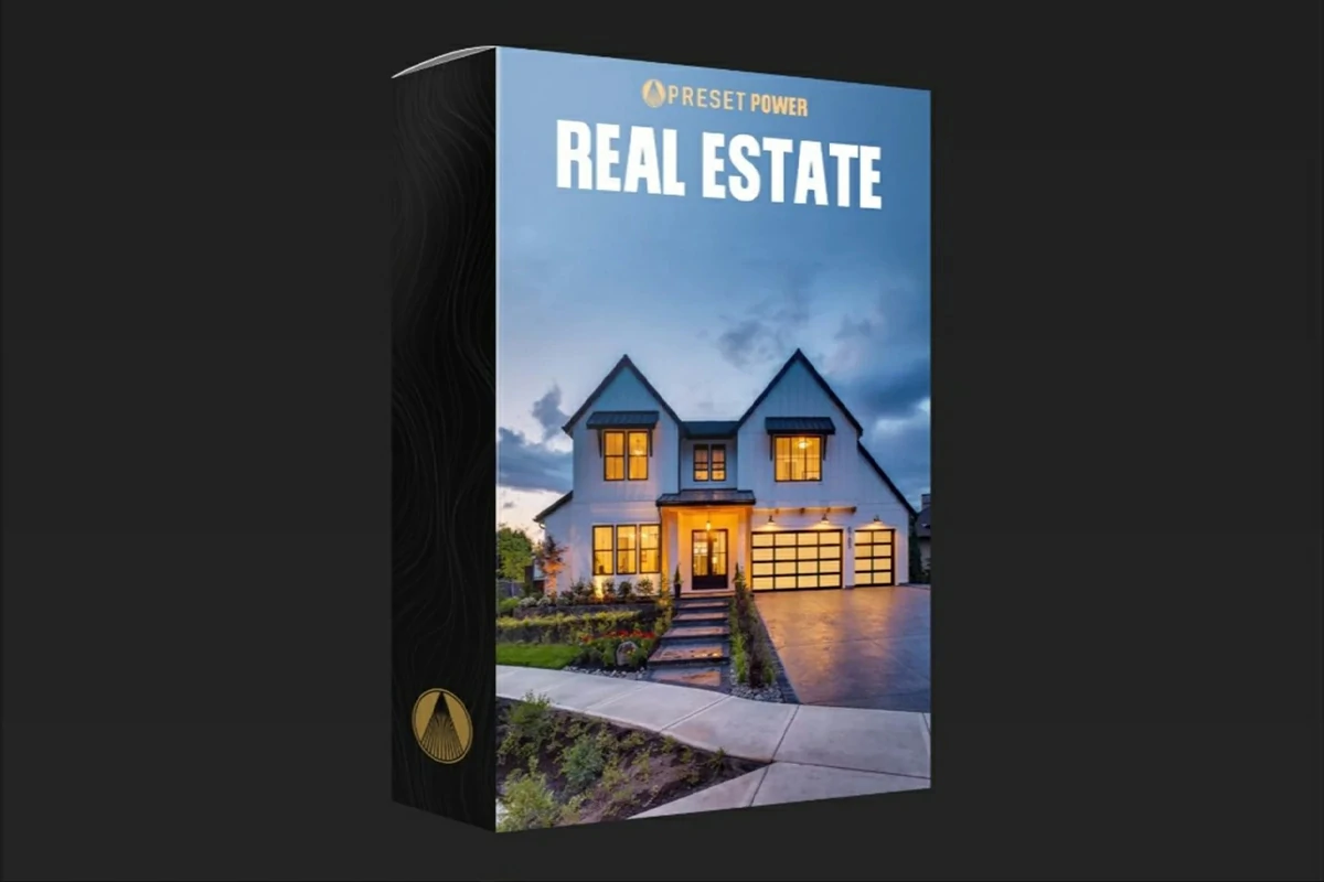 【预设】房地产房屋摄影调色LR预设Presetpower – Real Estate Presets & Luts