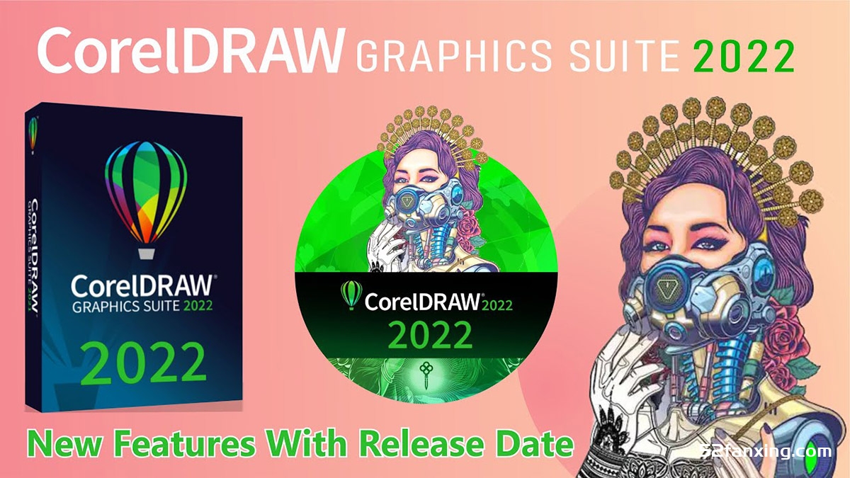 CorelDRAW 2022平面设计软件CDR 2022中文版 mac系统