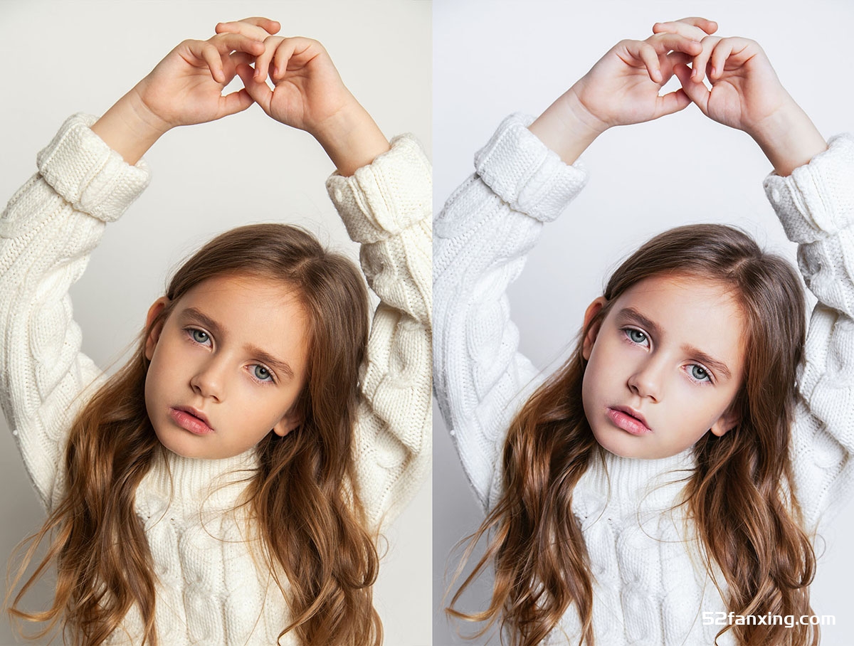 质感儿童肖像摄影后期Lightroom预设 Lightroom Preset – Child Portrait