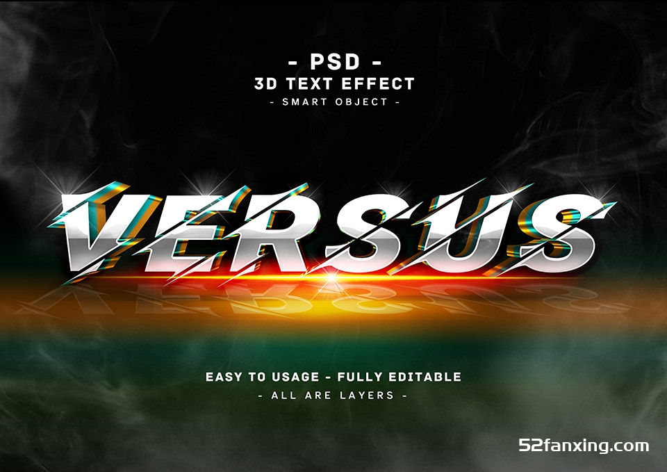 3D文字效果PSD格式PS样式集 vol 115 Psd text effect set vol 115