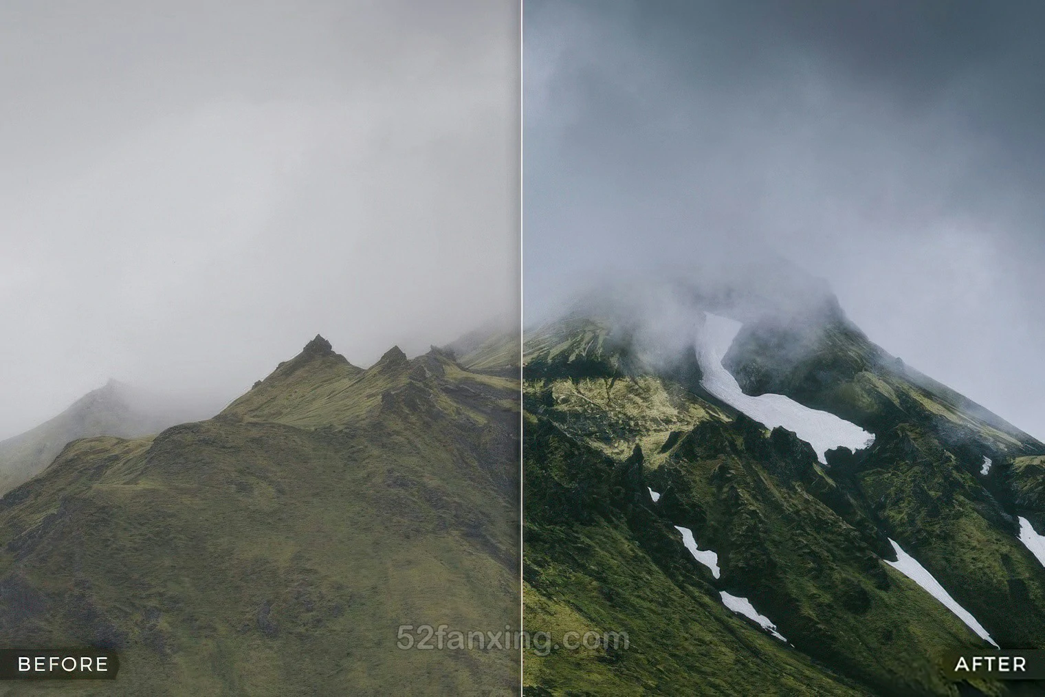 5款旅行摄影后期调色Capture one样式风格Northlandscapes – Moody Landscapes