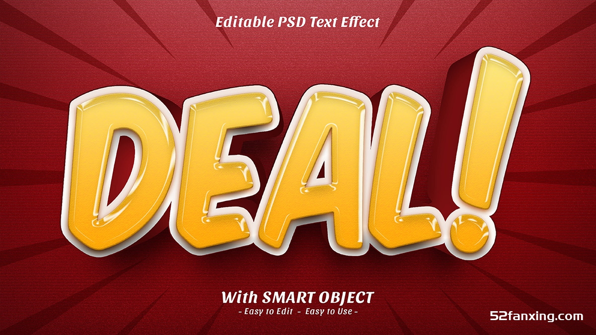 3D文字效果PSD格式PS样式集 vol 144 Psd text effect set vol 144