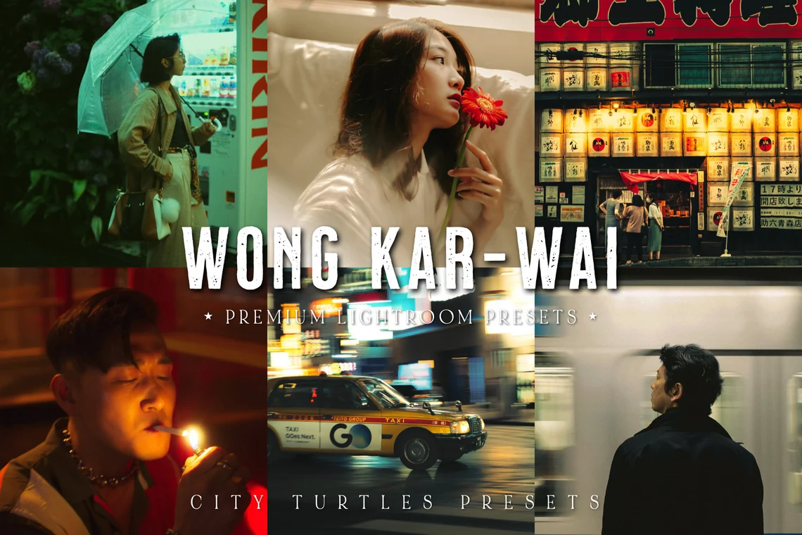 【LR预设】王家卫港风电影Lightroom预设 Wong Kar-wai Cinematic Lightroom Presets