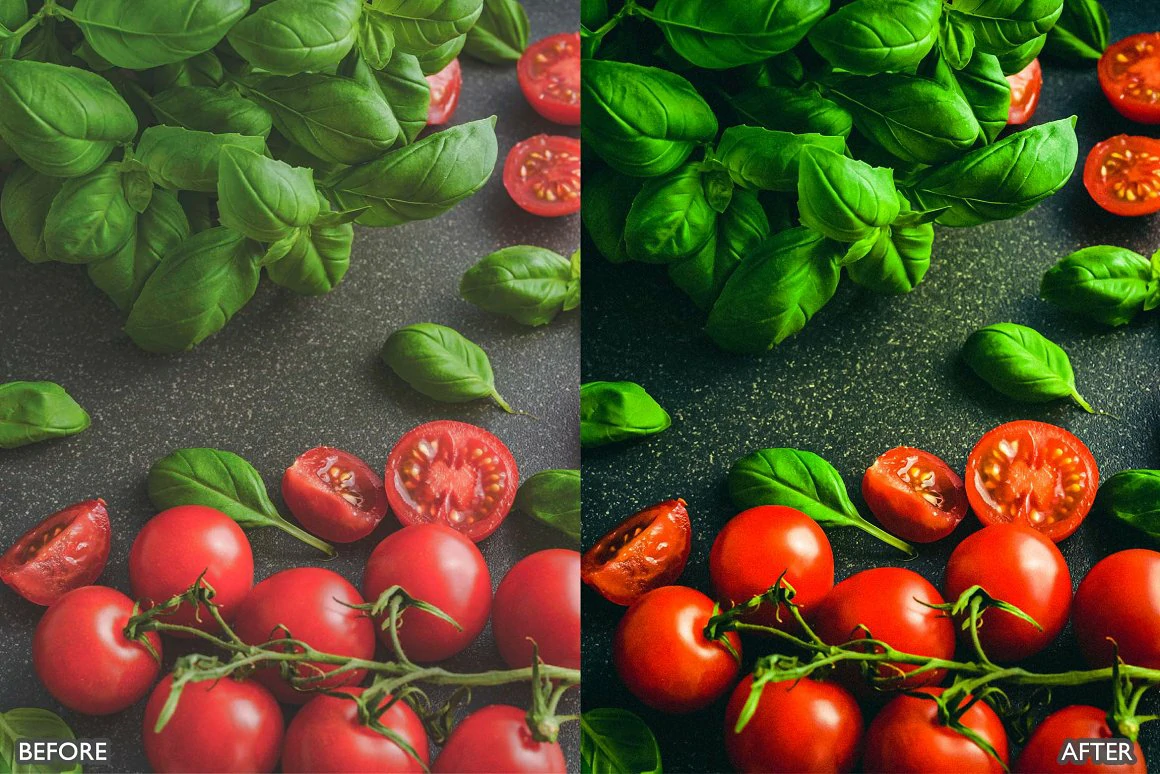 美食胶片电影色调LR预设Vibrant Lightroom Presets for Food Photography