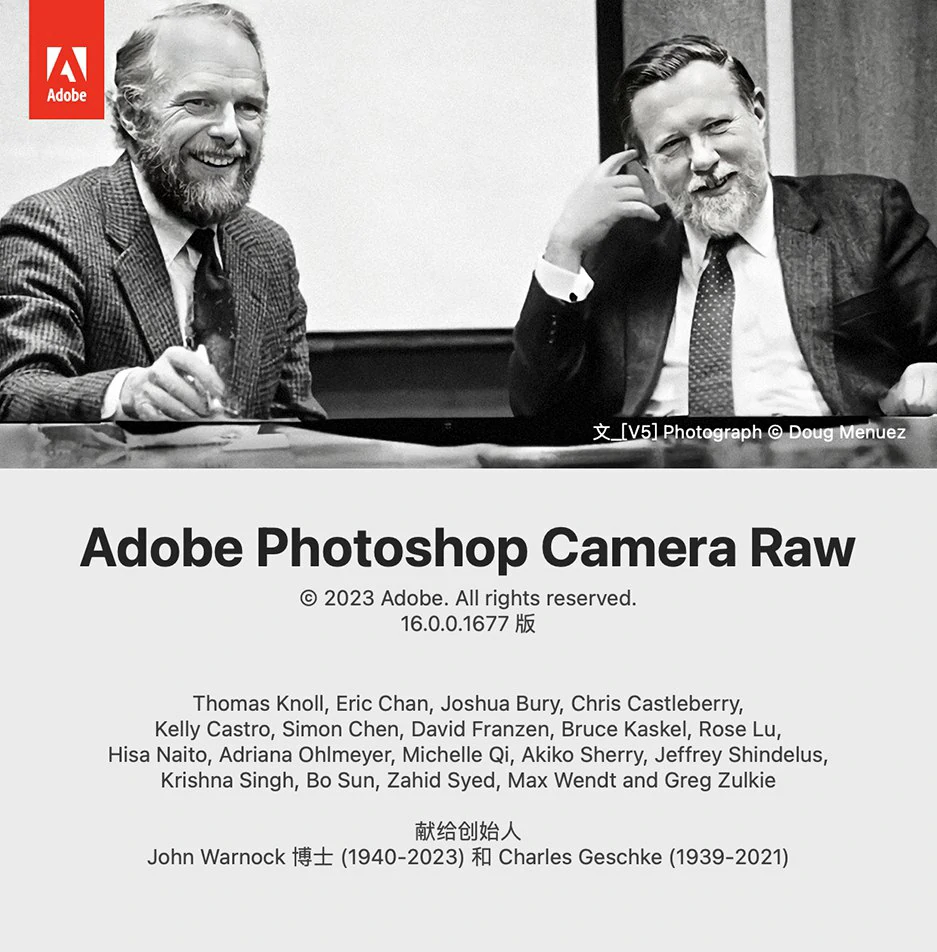 Adobe Camera Raw 16.0.0.1677 (ACR16版本）mac系统中文版