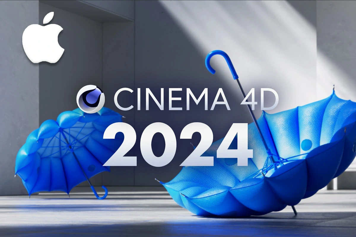 Cinema 4D 2024.2.0 中文等多国语言 C4D 2024.2.0 三维动画建模模拟和渲染软件 Mac下载