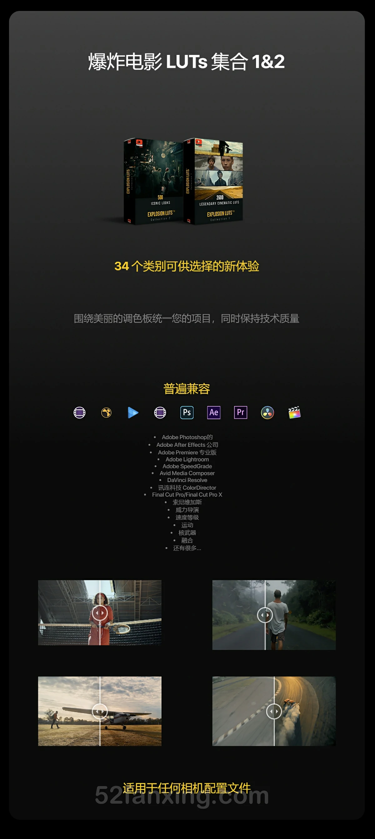 Paramount Motion 终极电影视频制作音效音乐转场LUT调色视频素材合集包 ULTIMATE Filmmaker Bundle