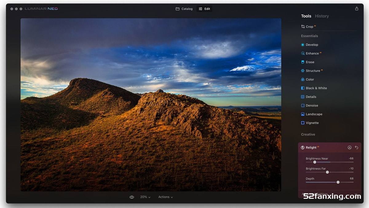 Luminar Neo for mac 超强AI人工智能修图插件v1.11.0.(14991)Itenl版