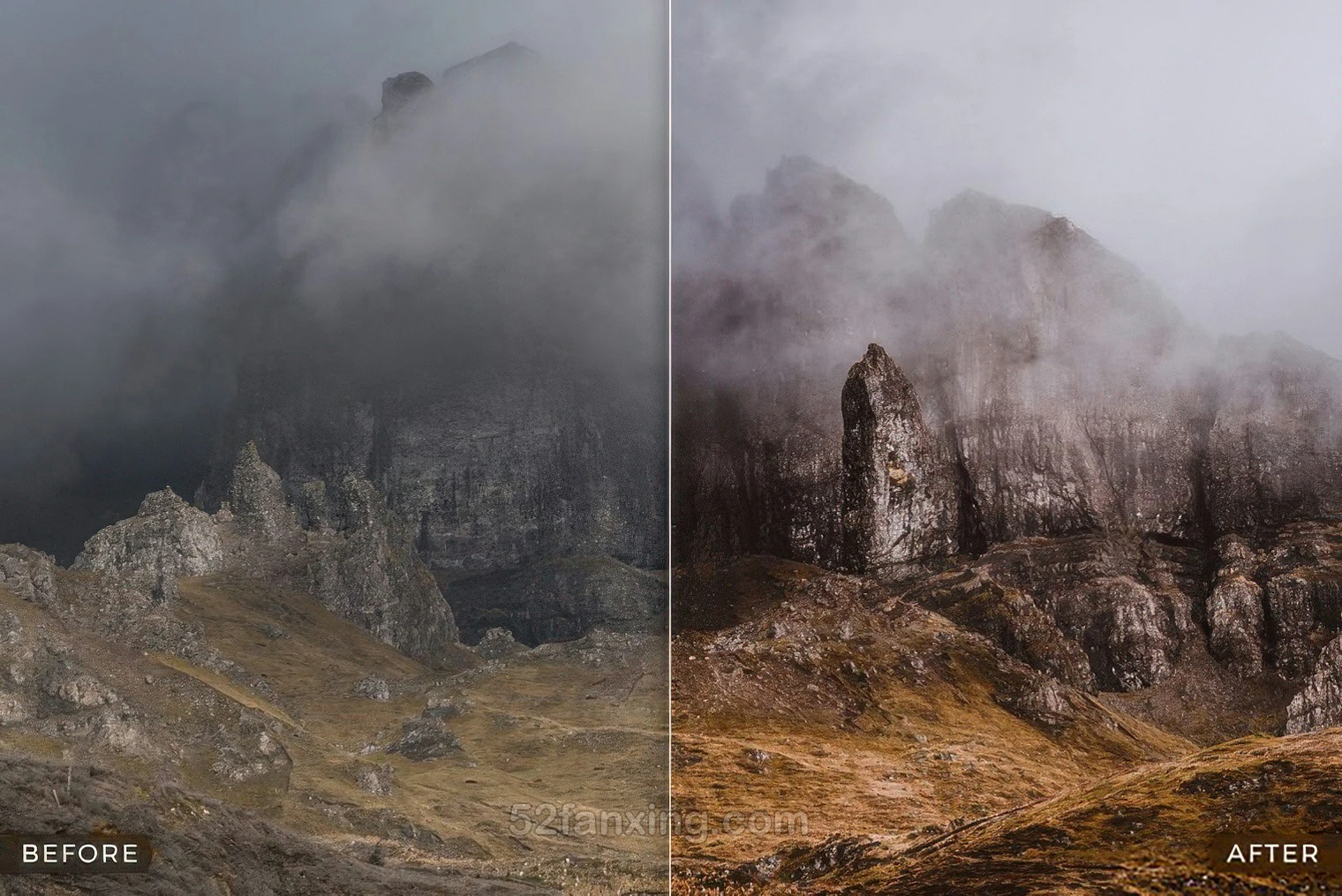 5款旅行摄影后期调色Capture one样式风格Northlandscapes – Moody Landscapes