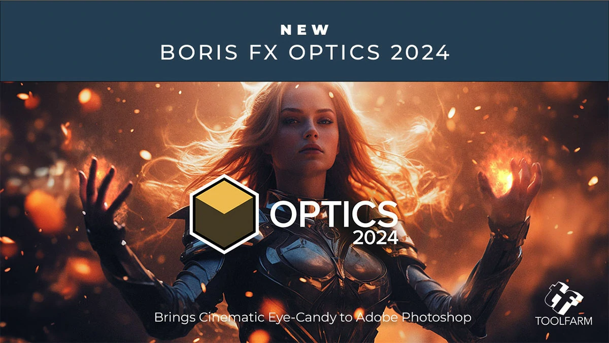 专业数字电影镜头光晕光学特效模拟调色软件 Boris FX Optics 2024.0.1.63 Win中文汉化版