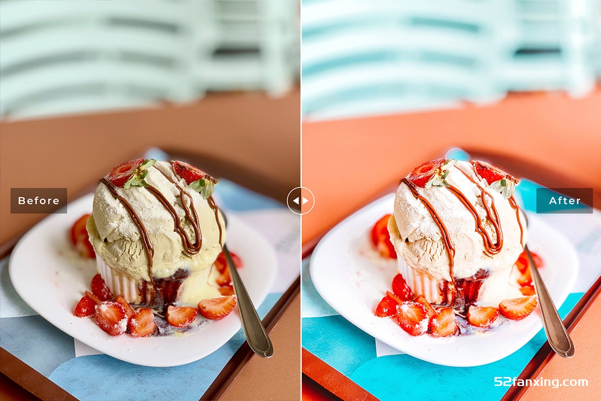 甜点美食产品摄影调色Lightroom预设 Dessert Lightroom Presets