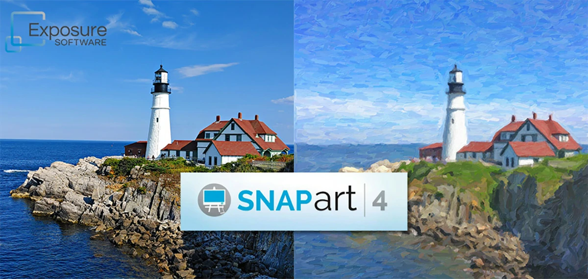 PS手绘绘画插件滤镜 Exposure Software Snap Art 4.1.4.0 中文汉化版 Mac系统下载