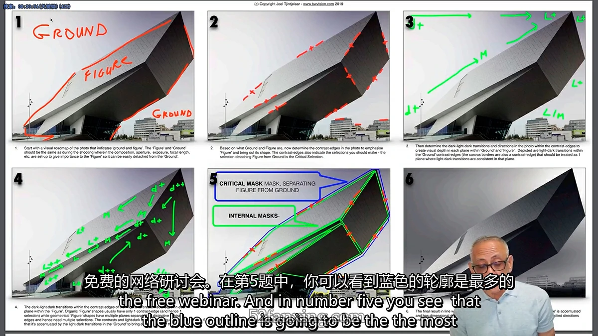 【黑白摄影】WVISION-Joel Tjintjelaar-黑白摄影:艺术思维和决策过程-中英字幕