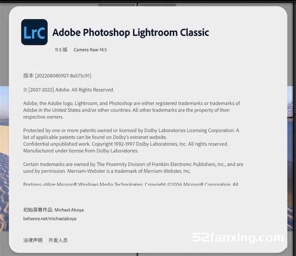 Adobe Lightroom Classic for mac v11.5 / ACR14.5中文版-支持M1